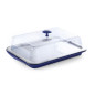 HENDI Plateau isotherme, 5 pièces, 2 blocs de refroidissement, boîtier en polystrol, plateau de service en acier inoxydable, cou