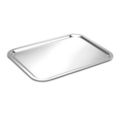 HENDI Plateau isotherme, 5 pièces, 2 blocs de refroidissement, boîtier en polystrol, plateau de service en acier inoxydable, cou