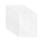 DRERIO 10 Pcs Plaque Acrylique Transparente, 10x15cm - 1mm Place Transparent, Feuille de Plastique pour Cadre Photo, Présentatio DRERIO 10 Pcs Plaque Acrylique Transparente, 10x15cm - 1mm Place Transparent, Feuille de Plastique pour Cadre Photo, Présentatio