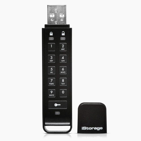 iStorage datAshur Personal2 16 GB - Clé USB sécurisée - Protégé par mot de passe - Portable - Cryptage matériel de qualité milit