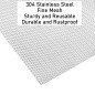 8 Pièces Grillage Fin en Acier Inoxydable, 15x21 cm 20 Mailles Fil Tissé de Treillis Métallique, Grillage Anti Rongeur pour Mous 8 Pièces Grillage Fin en Acier Inoxydable, 15x21 cm 20 Mailles Fil Tissé de Treillis Métallique, Grillage Anti Rongeur pour Mous