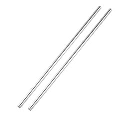 S SIENOC 500mm 3D Imprimantes & CNC φ8mm Axe Optique/Linéaire/Guidage Linéaire de Précision 45# en Acier Chromé + Support Vertic