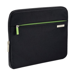 Leitz Pochette pour Tablette 10“, 5 Poches de Rangement, Noir, Polyester Déperlant, Smart Traveller, 62930095