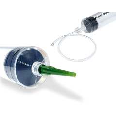 Set de seringues - 60ml Softmatik LuerLock + 10ml Softmatik Luer Syringe avec aiguille émoussée de 40mm, 2x embout de dosage et 