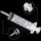 Grand cylindre en plastique de 60 ml avec tuyau pour laboratoires scientifiques, arrosage de jardin, industrie (3, 60 ml). Grand cylindre en plastique de 60 ml avec tuyau pour laboratoires scientifiques, arrosage de jardin, industrie (3, 60 ml).