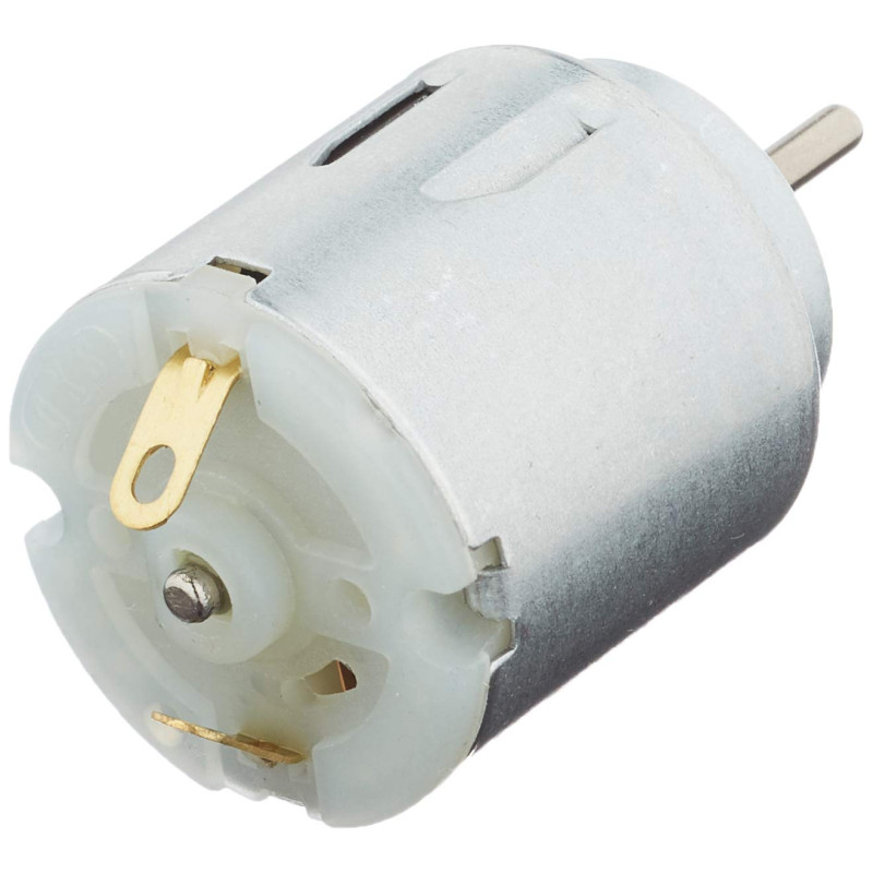 ElectroDH 70521 DH Micro moteur rond de 1,5 V à 3 V.