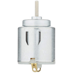 ElectroDH 70521 DH Micro moteur rond de 1,5 V à 3 V.