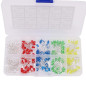 DollaTek 200pcs 3MM Kit assorti de lumière LED rouge vert bleu jaune blanc bricolage LED ensemble DollaTek 200pcs 3MM Kit assorti de lumière LED rouge vert bleu jaune blanc bricolage LED ensemble