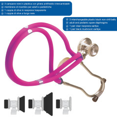 GiMa 32586 Stéthoscope JOTARAP à tête double
