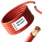 EBROM Câble de batterie rouge H07V-K 16 mm² - 3 m - 99,9% cuivre OFC - 3 m (3M) 16 mm² EBROM Câble de batterie rouge H07V-K 16 mm² - 3 m - 99,9% cuivre OFC - 3 m (3M) 16 mm²