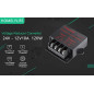HOMELYLIFE DC 24V à 12V 10A 120W Convertisseur de puissance Régulateur abaisseur pour transformateur basse tension de voiture (2 HOMELYLIFE DC 24V à 12V 10A 120W Convertisseur de puissance Régulateur abaisseur pour transformateur basse tension de voiture (2