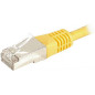 Cable MCL / CABLE BLINDE ETHERNET RJ45 CAT 6 F/UTP 5M JAUNE