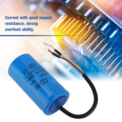 Jadeshay Condenseur, Condenseur CD60 Condenseur Continu 250vac 150uf 50 / 60Hz pour Compresseur d'air de Moteur