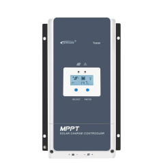 EPEVER 80A MPPT Régulateur de Charge Solaire 12V/24V/36V/48V avec Écran LCD, Tension de Circuit Ouvert Jusqu'à 150V pour Scellé,