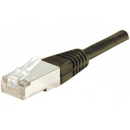 CABLE RJ45 CAT 6 Armoured 5M Black