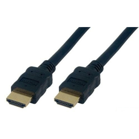 MCL MC385E-1M Câble HDMI 1080P haute vitesse 3D avec Ethernet mâle/mâle - 1m Noir