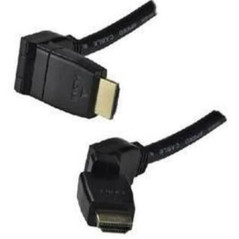 MCL MC385E-1M Câble HDMI 1080P haute vitesse 3D avec Ethernet mâle/mâle - 1m Noir