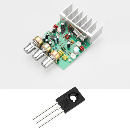 Create idea 10pcs NPN Transistor en Silicon Power Transistor 3Pin à Usage Général NEC TO-126 Produits Semi-conducteurs 2SD882 40