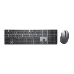 Dell Km7321W Keyboard Mouse Included RF Wireless +, W128347444 (Included RF Wireless + Bluetooth Azerty Belgian Grey, Titanium)