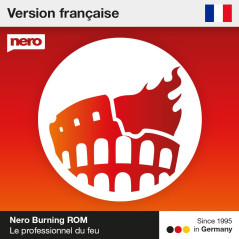 Nero Burning ROM 2026 | L’Original | Logiciel de Gravure CD DVD Blu-ray | Ripper, Copier et Sauvegarder | Licence à Vie 1 PC | W