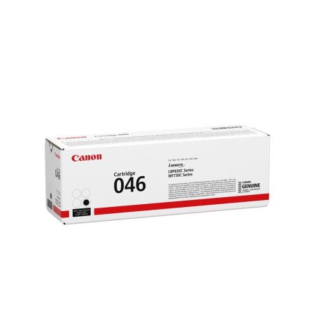 Canon CARTRIDGE 046 BK TONER Noir Rendement 2200 PAGES (Emballage carton)