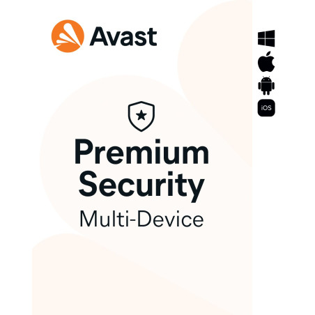 Avast Premium Security 2026- Protection Antivirus | multi-appareils | 10 appareils | 1 an | PC/Mac/Android/iOS