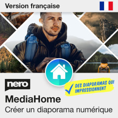 Nero MediaHome Diaporama Voyage | Créer Présentations avec Photos et Vidéos de Voyage | Musique et Effets | Licence à vie | 1 PC