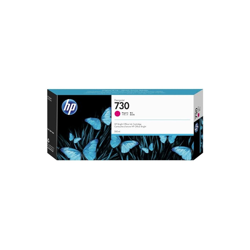 HP 730 300ml Magenta cartouche d'encre - Cartouches d'encre (HP, Magenta, DesignJet T1700 DesignJet T1700dr, 300 ml, 5 - 40 °C, HP 730 300ml Magenta cartouche d'encre - Cartouches d'encre (HP, Magenta, DesignJet T1700 DesignJet T1700dr, 300 ml, 5 - 40 °C,