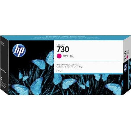 HP 730 300ml Magenta cartouche d'encre - Cartouches d'encre (HP, Magenta, DesignJet T1700 DesignJet T1700dr, 300 ml, 5 - 40 °C,
