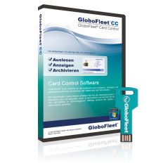 GloboFleet Card Control Software zum Auslesen und Archivieren der Fahrerkarte [import allemand]