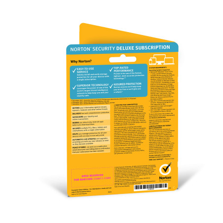 Norton Security ,3 appareils + confidentialité WiFi ,3 Devices + Wifi Privacy