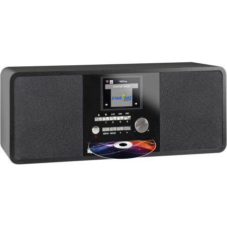 Imperial Radio Internet CD DABMAN i200/Radio DAB+ Radio numérique avec lecteur CD (son stéréo, radio Internet/DAB+/DAB/FM, WLAN,