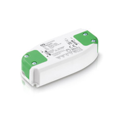 conecto transformateur d'alimentation LED | Transformateur LED 12 volts pour ampoules et lampes LED jusqu'à 8 watts, Blanc/Vert