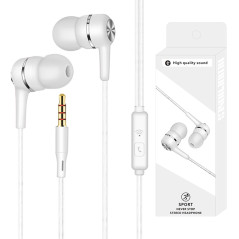 Rtinle Écouteurs Filaire,Écouteurs Intra-Auriculaires,avec Microphone et Controle Volume,Jack 3.5mm Universel,Ergonomique oreill