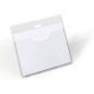 Durable - Pochette porte-badge ouverte au dos - Format 60 x 90 mm - Transparent - Boite de 20 - 813619 Durable - Pochette porte-badge ouverte au dos - Format 60 x 90 mm - Transparent - Boite de 20 - 813619