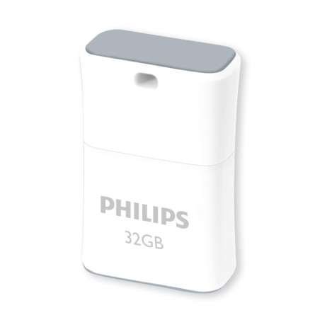 Philips Pico Édition High Speed clé USB 2.0 32 Go Ultra Small pour PC, Ordinateur Portable, Smart TV, Audio pour Voitures et Aut