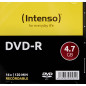 1x10 Intenso DVD-R 4,7GB 16x Speed, Slim Case