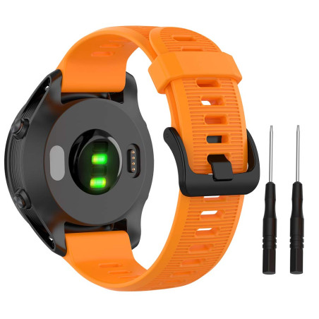 ISABAKE Bracelet pour Garmin Forerunner 945/935, Garmin Fenix 5/5 Plus, Fenix 6/6 Pro, Approach S60/Quatix 5, Bande de Remplacem