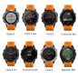 ISABAKE Bracelet pour Garmin Forerunner 945/935, Garmin Fenix 5/5 Plus, Fenix 6/6 Pro, Approach S60/Quatix 5, Bande de Remplacem ISABAKE Bracelet pour Garmin Forerunner 945/935, Garmin Fenix 5/5 Plus, Fenix 6/6 Pro, Approach S60/Quatix 5, Bande de Remplacem