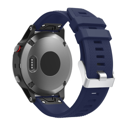 TOPsic Bracelet Fenix 5/Fenix 5 Plus, Bracelet de Montre 22mm Bande Remplacement en Silicone pour Fenix 5/5 Plus/Fenix 6/6 Pro/F