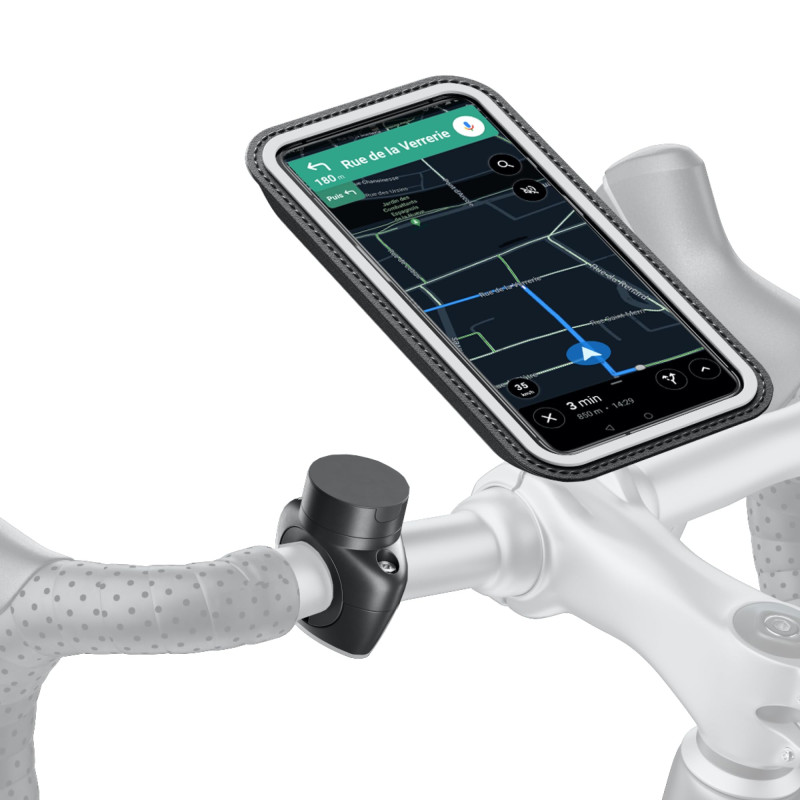 Shapeheart Support Téléphone Magnétique Pro pour Vélo - Fixation Vissée Guidon - Pochette Étanche 2XL Tactile - Housse Imperméab Shapeheart Support Téléphone Magnétique Pro pour Vélo - Fixation Vissée Guidon - Pochette Étanche 2XL Tactile - Housse Imperméab