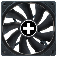Xilence XPF120X.B.PWM Ventilateur de boîtier silencieux 120mm, 4PIN, installation facile, câble 450mm, Fluid Dynamic Bearing, bo