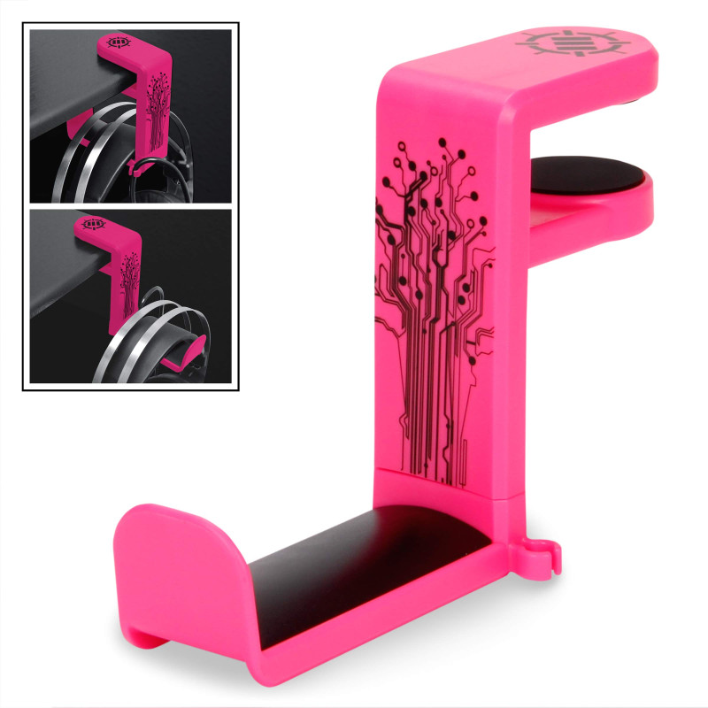 Enhance Support de Casque de Jeu pour PC – Support de Casque avec Bras Rotatif réglable à 360°, Design à Pince sous Le Bureau, A Enhance Support de Casque de Jeu pour PC – Support de Casque avec Bras Rotatif réglable à 360°, Design à Pince sous Le Bureau, A
