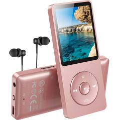 AGPTEK Mp3 Classique 16Go Ultra-Longue Autonomie jusqu'à 70 Heures de Lecture Musique avec Ecran de 1.8 Pouces, Petit Lecteur MP