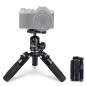 Rollei Compact Traveler Mini M1, Mini Trepied Apparei Photo en Aluminium 49cm Trépied de Voyage Léger Petit Trépied de Table ave Rollei Compact Traveler Mini M1, Mini Trepied Apparei Photo en Aluminium 49cm Trépied de Voyage Léger Petit Trépied de Table ave