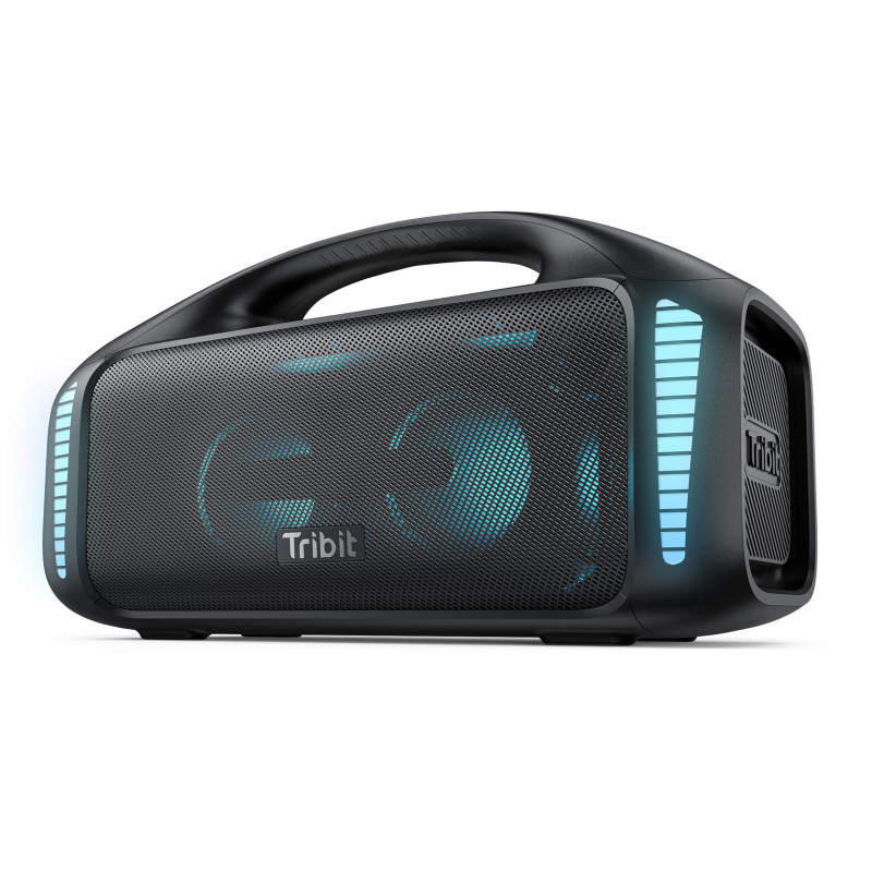 Tribit StormBox Blast-Enceinte Bluetooth Puissante 90 W Son stéréo Fort avec LED XBass Bluetooth 5.3, étanche IPX7, TWS, 30 Heur Tribit StormBox Blast-Enceinte Bluetooth Puissante 90 W Son stéréo Fort avec LED XBass Bluetooth 5.3, étanche IPX7, TWS, 30 Heur