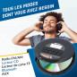 KLIM Nomad - Nouveauté - Lecteur CD Portable - Batterie Intégrée Longue Durée - avec Écouteurs - Compatible CD-R, CD-RW, MP3 - B KLIM Nomad - Nouveauté - Lecteur CD Portable - Batterie Intégrée Longue Durée - avec Écouteurs - Compatible CD-R, CD-RW, MP3 - B