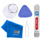 MMOBIEL Set de 24 Tournevis Professionnels + Ruban adhésif 2mm + Ventouse compatible avec écrans + Spudger compatible avec Smart
