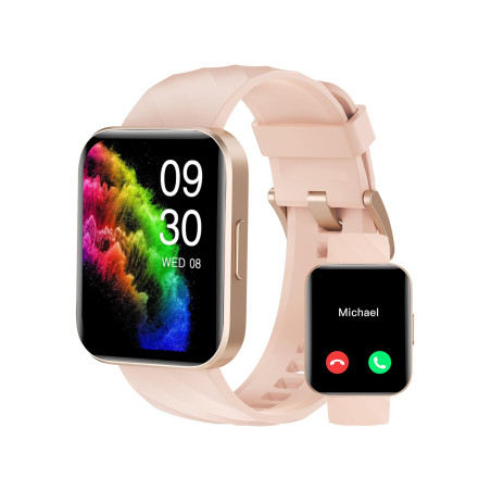 RUIMEN Montre Connectée Femme Repondre Appel Smartwatch Android iOS Montre Sport Etanche avec Podometre Calories Cardiofrequence