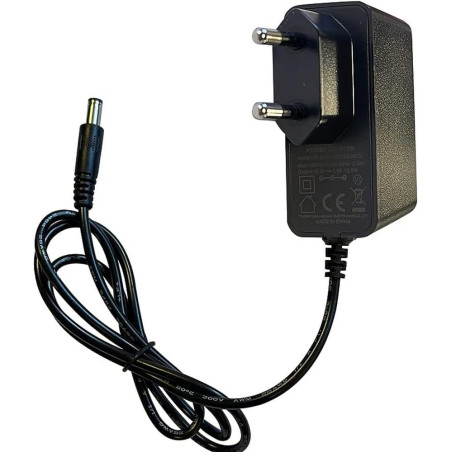 LEYF (FİCHE Jack 5.5 – 2.5MM) Alimentation Universelle 12V DC 1A, AC 100-240V 50/60Hz, Adaptateur, Alimentation Enfichable/Longu